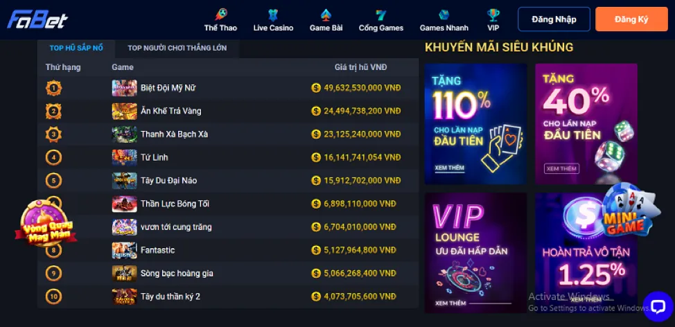 Ưu đãi chào mừng cho người chơi mới tại 33win7